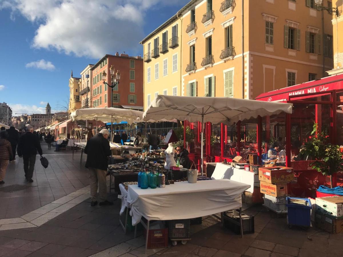 Spacious And Bright Flat Close To The Beach : Heart Of Old Nice Eksteriør billede