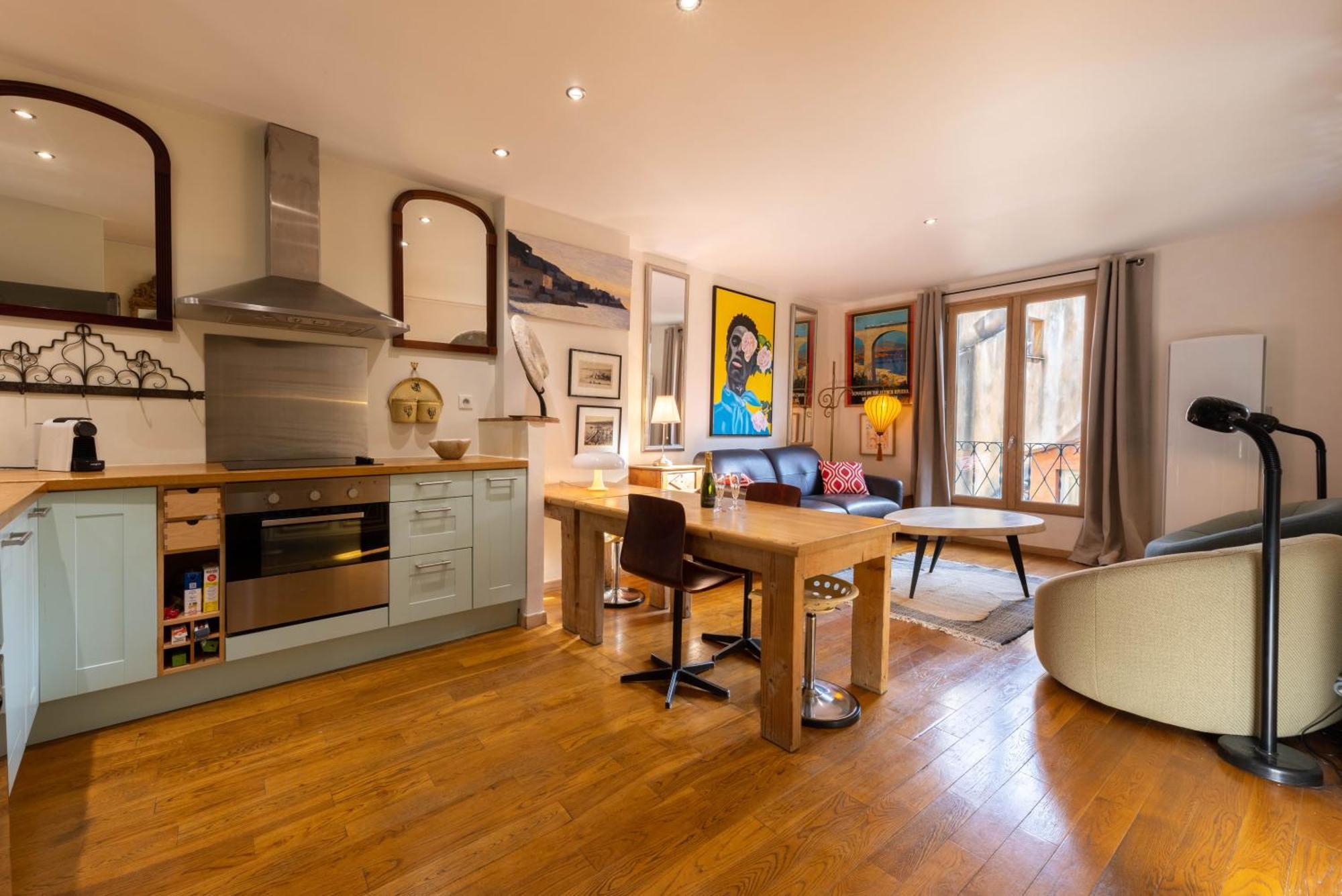 Spacious And Bright Flat Close To The Beach : Heart Of Old Nice Eksteriør billede